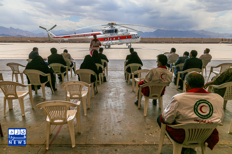 نشست خبری دکتر حرازی زاده مدیرعامل هلال احمر