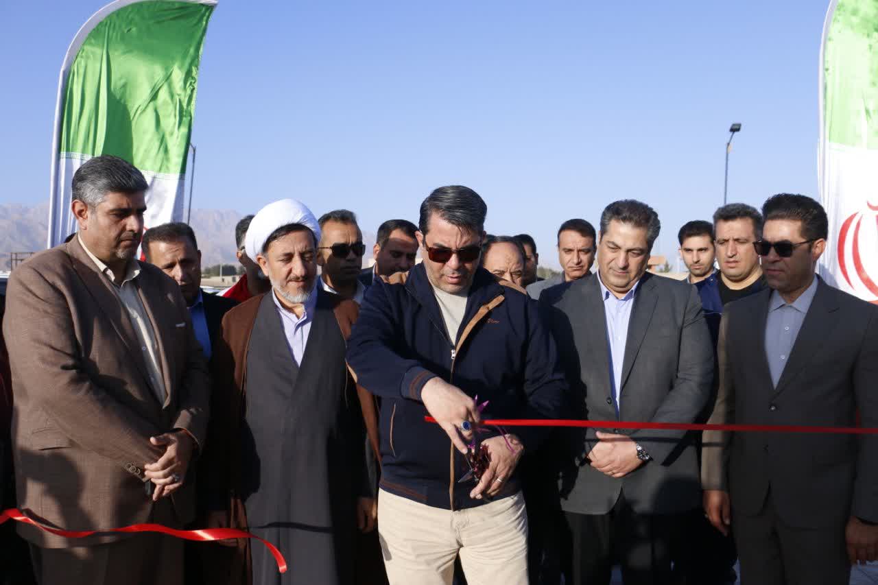 افتتاح دو پروژه عمرانی در ماهان با حضور استاندار کرمان