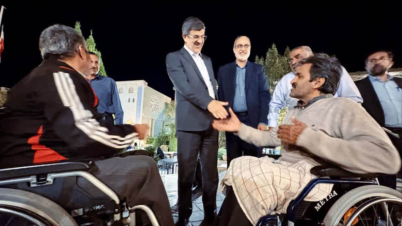 روایت احساسی استاندار یزد از دیدار با جانبازان ضایعه نخاعی