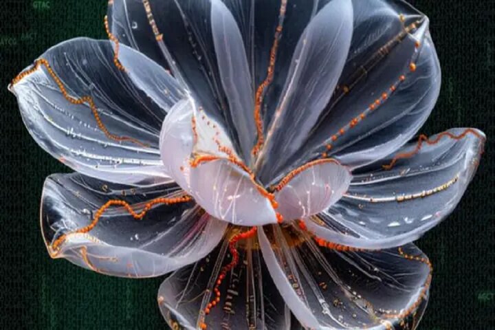 این گل جادویی از «DNA» ساخته شده است