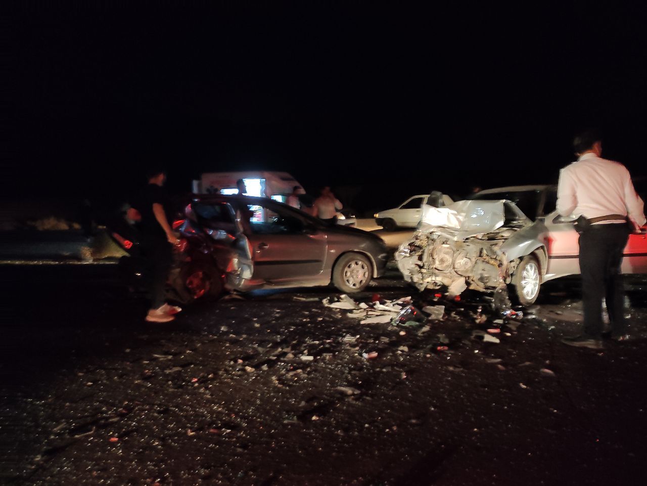 تصادف هولناک در جاده مهریز به میانکوه