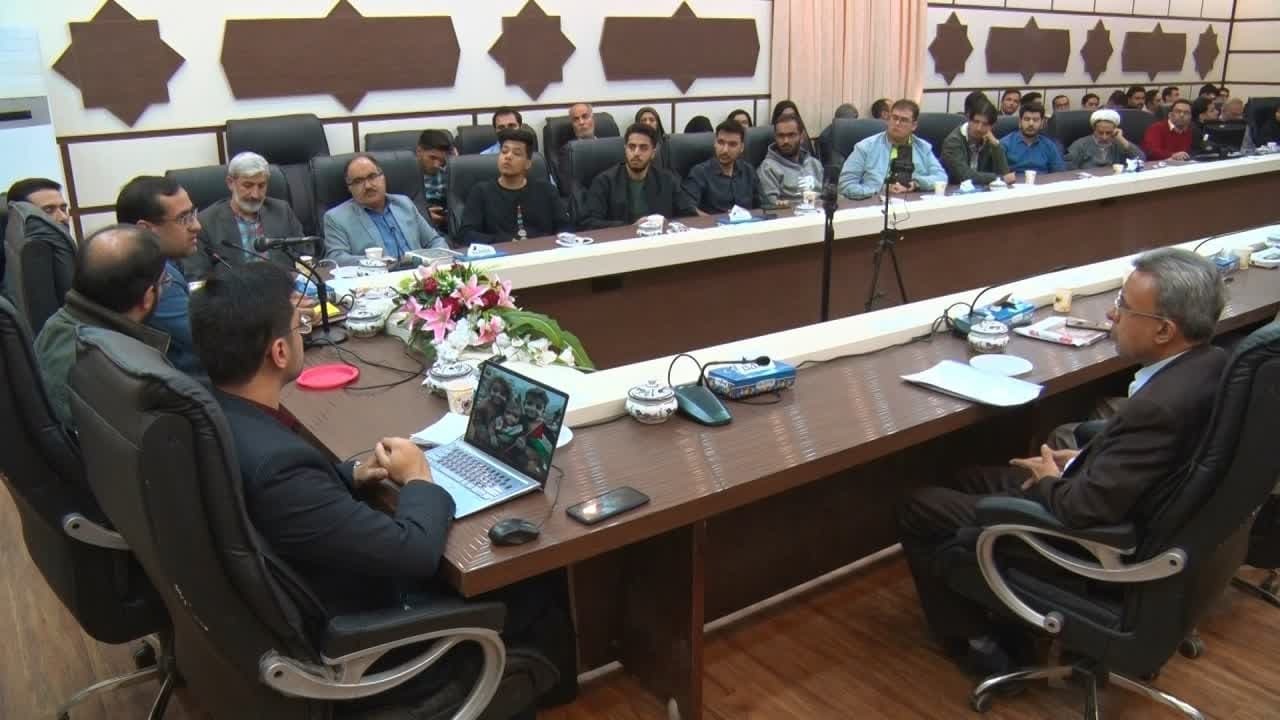 بررسی ابعاد حقوقی جنایات اسرائیل در غزه در دانشگاه میبد