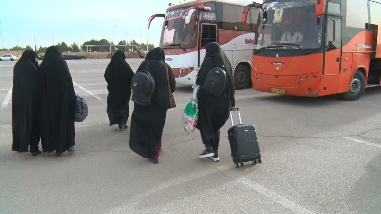 اعزام دانش آموزان میبدی به اردوی راهیان نور