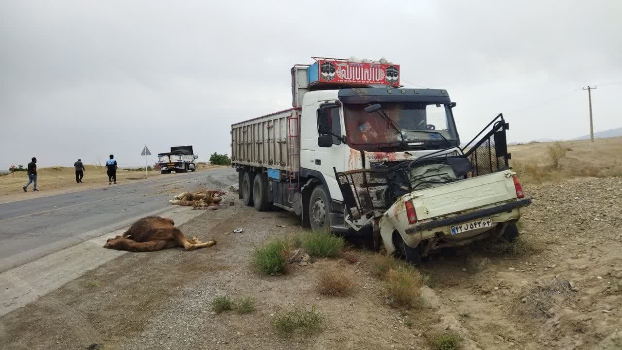 یک کشته در تصادف محور ترکان و مروست