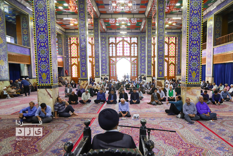 مراسم یادبود «آیت الله سیدجلیل صدرطباطبایی» در مسجد حظیره