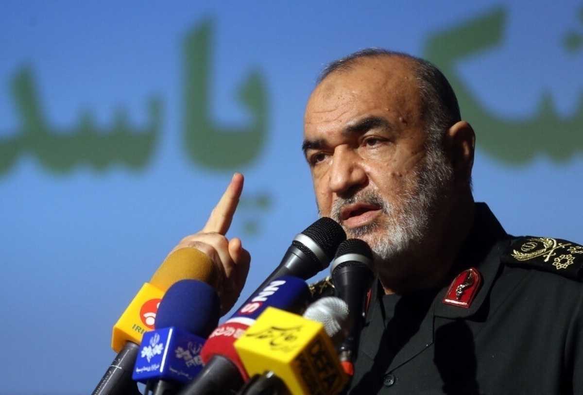 سرلشکر سلامی: سپاه در قلب حادثه آرام است