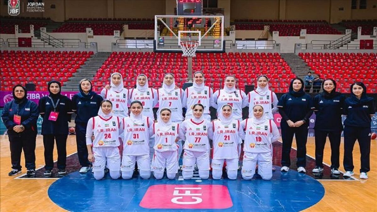 قهرمانی بانوان ایران در بسکتبال قهرمانی غرب آسیا