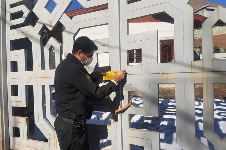 4 املاکی متخلف در یزد پلمب شد