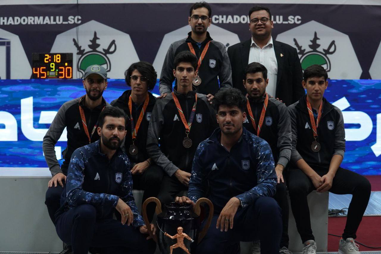 چادرملو اردکان، قهرمان قهرمانان شمشیربازی کشور 