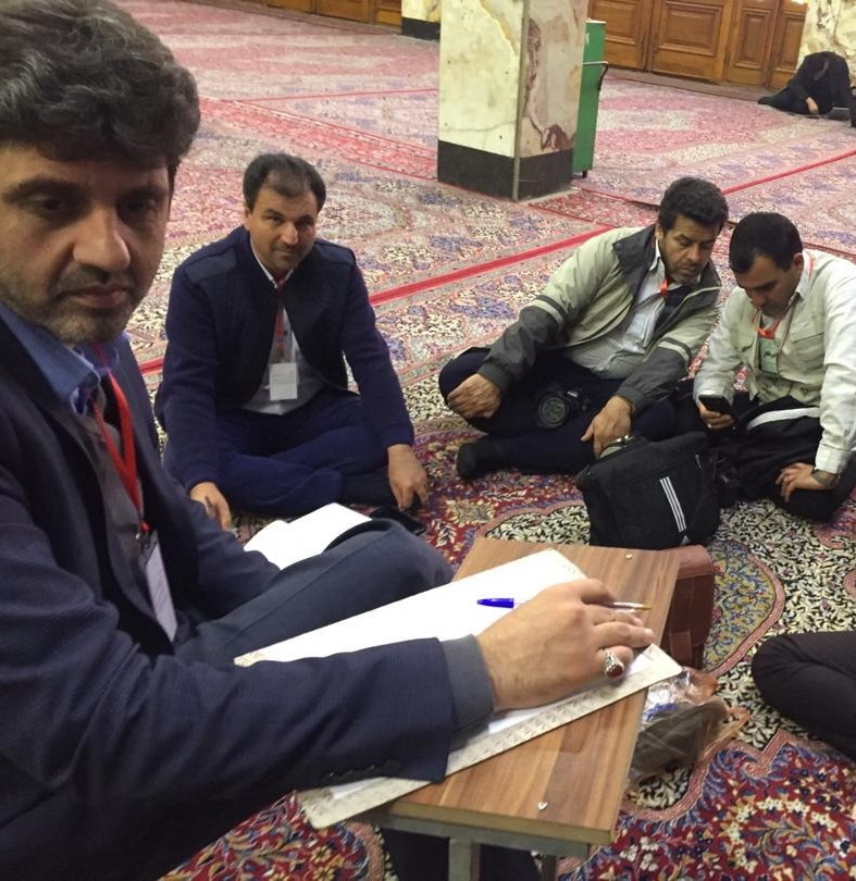 گزارش تصویری حضور خبرنگاران و عکاسان پرتلاش استان به منظور پوشش خبری حضور آیت الله رییسی(4)