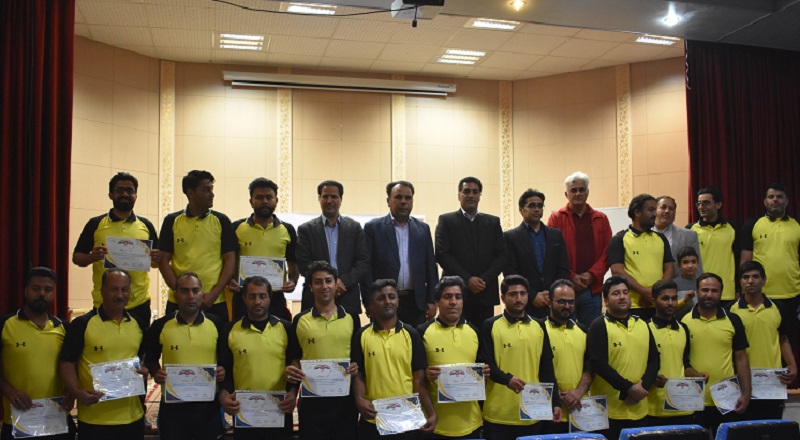 دوره مربیگری درجه D فوتبال آسیا دربهاباد برگزار شد