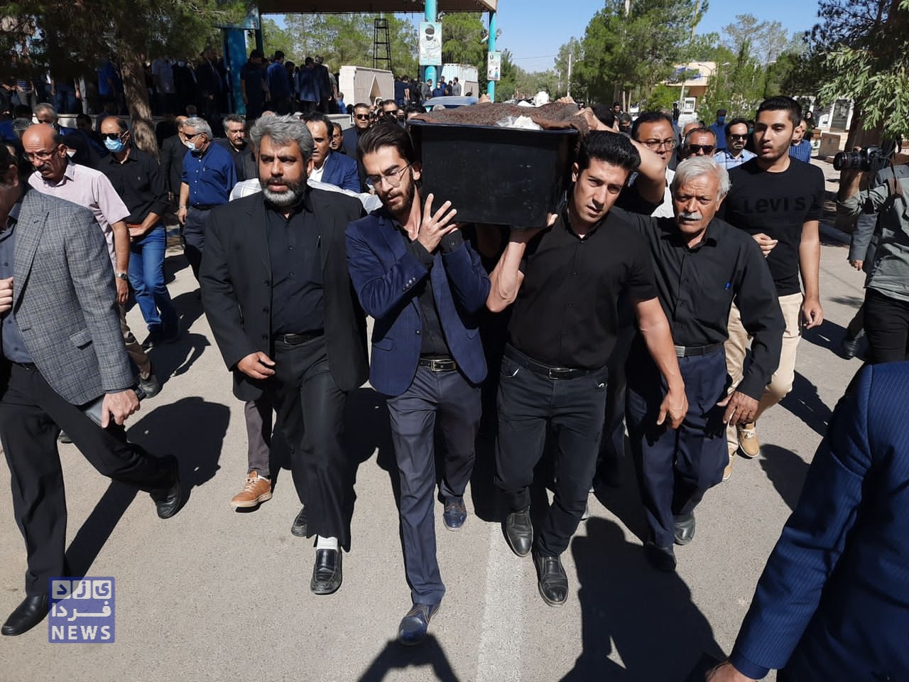 مراسم خاکسپاری مرحوم مهندس حمیدرضا قمی