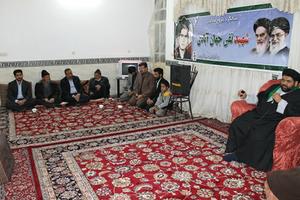 گزارش تصويري حضور فرماندار شهرستان تفت در مراسم سالگرد شهيد محمدتقي جهان آبادي بخش گاريزات