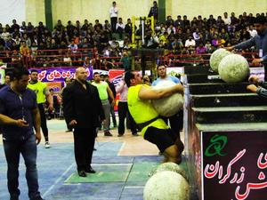 "مردان آهنین در طبس" چهار روز با قویترین مردان ایران در شهرستان طبس+عکس/1