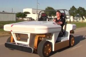 خودروی برقی کنترل از راه دور و فضایی ناسا +عکس