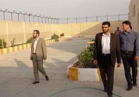 بازدید رئیس دادگاه بخش مروست از بازداشتگاه خاتم