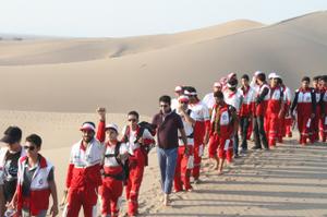 مانور استانی امداد و نجات در کویر مانور استانی امداد و نجات در کویر