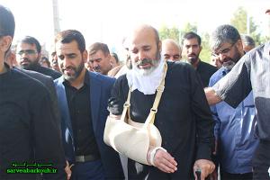 درگذشت والده شهید محمد باقر فلاح زاده ( سردارفلاح زاده استاندار سابق یزدو دکتر هادی و ) +تصاویر تشییع 