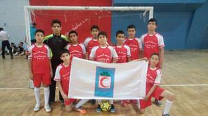قهرمانی تیم هلال احمر شهرستان ابرکوه در مسابقات نونهالان دسته اول استان یزد