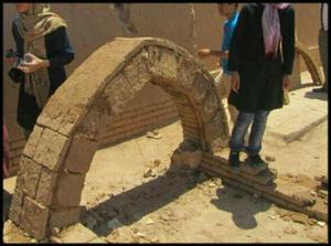 پایگاه میراث فرهنگی شهر تاریخی میبد، مدرسه حفاظت معماری گلین و مرمت شهری