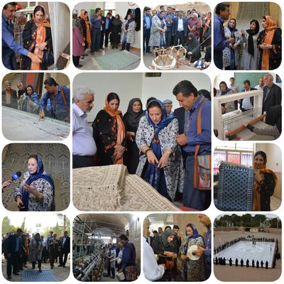 بازدید اعضای شورای جهانی صنایع دستی از کهن شهر میبد در راستای بررسی پرونده ثبت جهانی زیلو بازدید اعضای شورای جهانی صنایع دستی از کهن شهر میبد در راستای بررسی پرونده ثبت جهانی زیلو