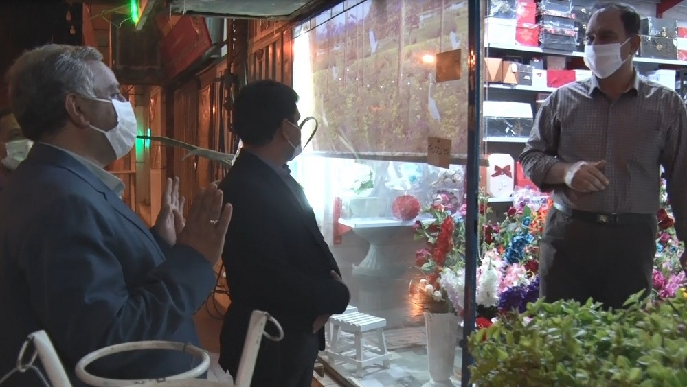 حضور فرماندارمیبد درگشت بازرسی و نظارت بر اصناف