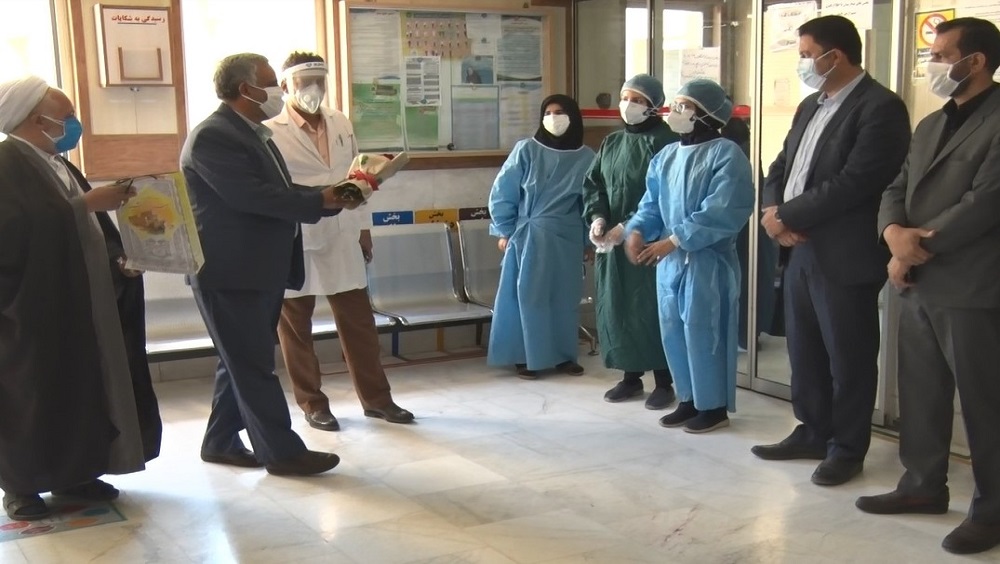 تا نابودی کامل کرونا در کنار مدافعان سلامت هستیم