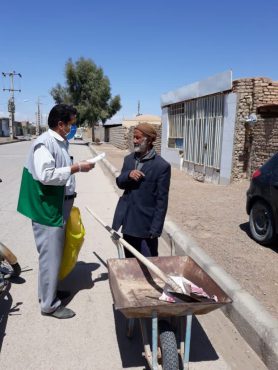 تولید۱۲هزار ماسک توسط خادمیاران رضوی بخش فردوس+ عکس 