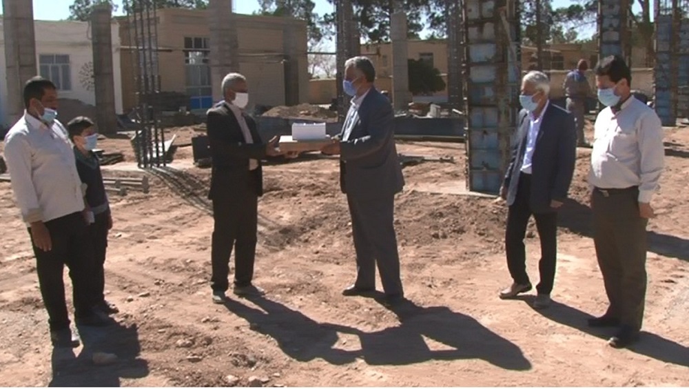 آغاز احداث دو پروژه آموزشی در روستاهای بخش مرکزی میبد