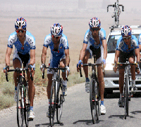 مقام پنجمي تيمي كاشي پرسپوليس يزد  نوزدهمین دوره تور دوچرخه سواری بین المللی مازندران