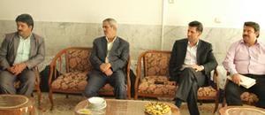 بازدید مدیرکل ارشاد یزد از دفترسرپرستی روزنامه رسالت و نشریه محلی جام یزد