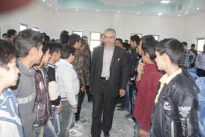 بازدید مدیر کل آموزش و پرورش استان یزد از منطقه مروست - گزارش تصویری