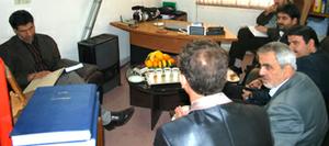 بازدیدمدیرکل ارشاد یزد از هفته نامه پویا