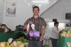  گزارش تصویری:حضور اعضای ستاد مرکزی  دکتر روحانی در ستادهای  میبد و اشکدز