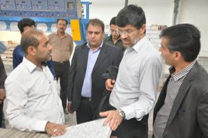 بازديد معاون برنامه ريزي استاندار از طرح هاي نيمه تمام خاتم