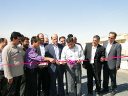 گزارش تصویری مراسم بهره برداری از خیابان شهید حسن ابویی روستای دهنو