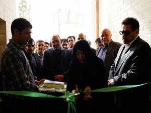 سالن ورزشی آیت الله خاتمی صدرآباد شهرستان اردکان افتتاح شد