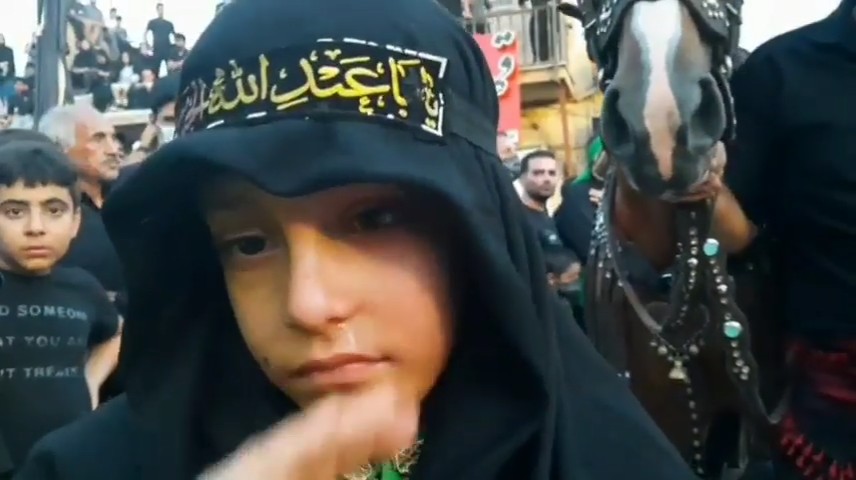 تکرار داستان پای حضرت رقیه (س) و خار مغیلان در حسینیه امام تفت